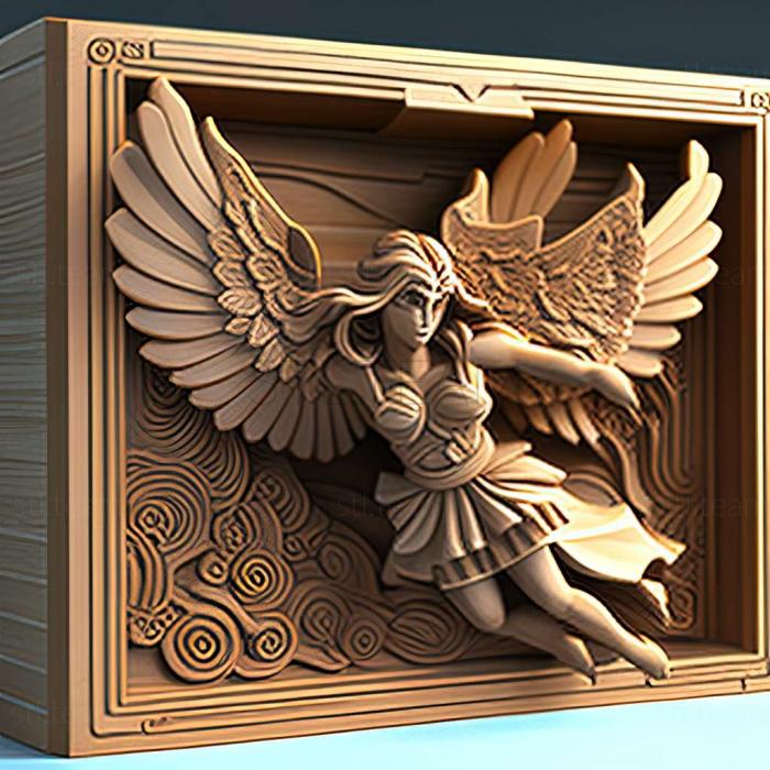 3D model Kid Icarus Uprising game (STL)